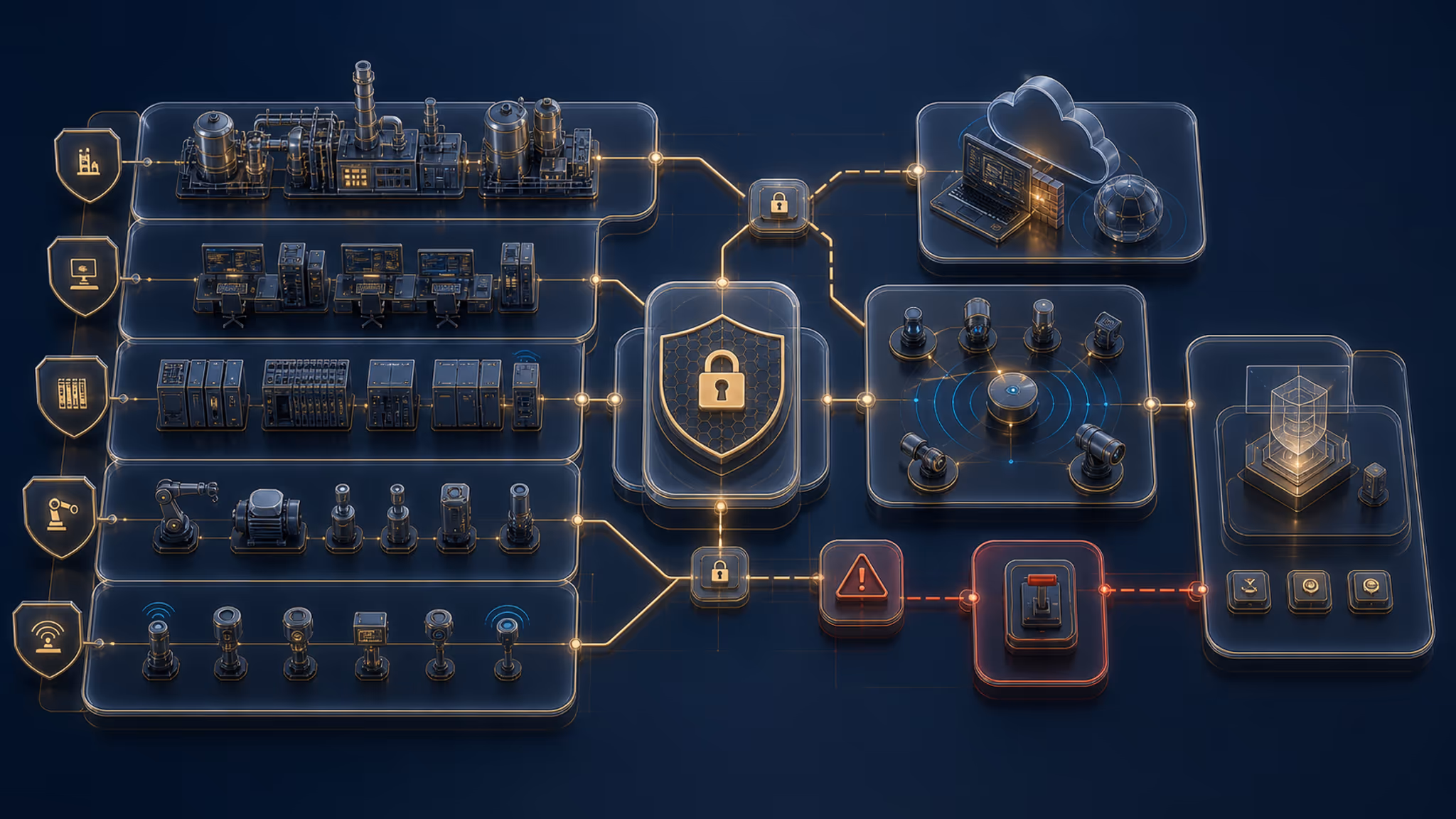 Capability card infographic for OT/ICS Industrial Security