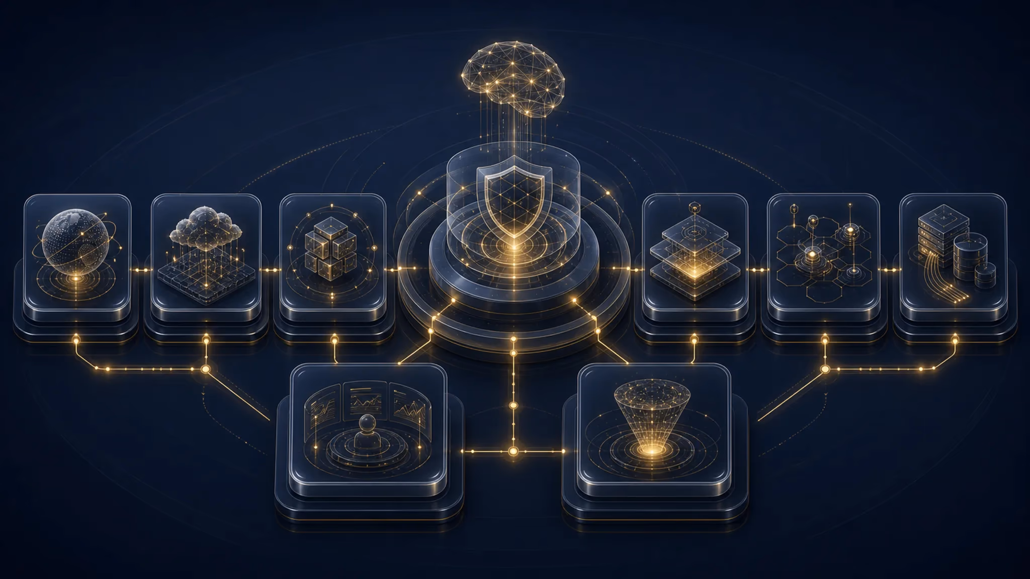 Capability card infographic for Preemptive & AI-Driven Security