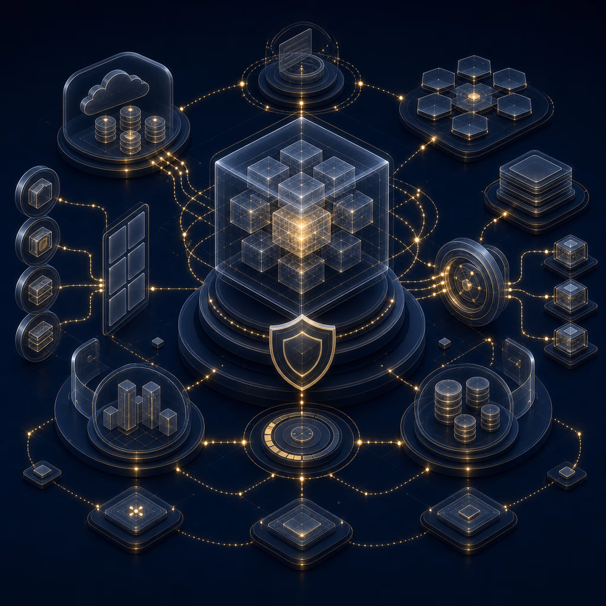 Data Economy & Monetization hero infographic slot
