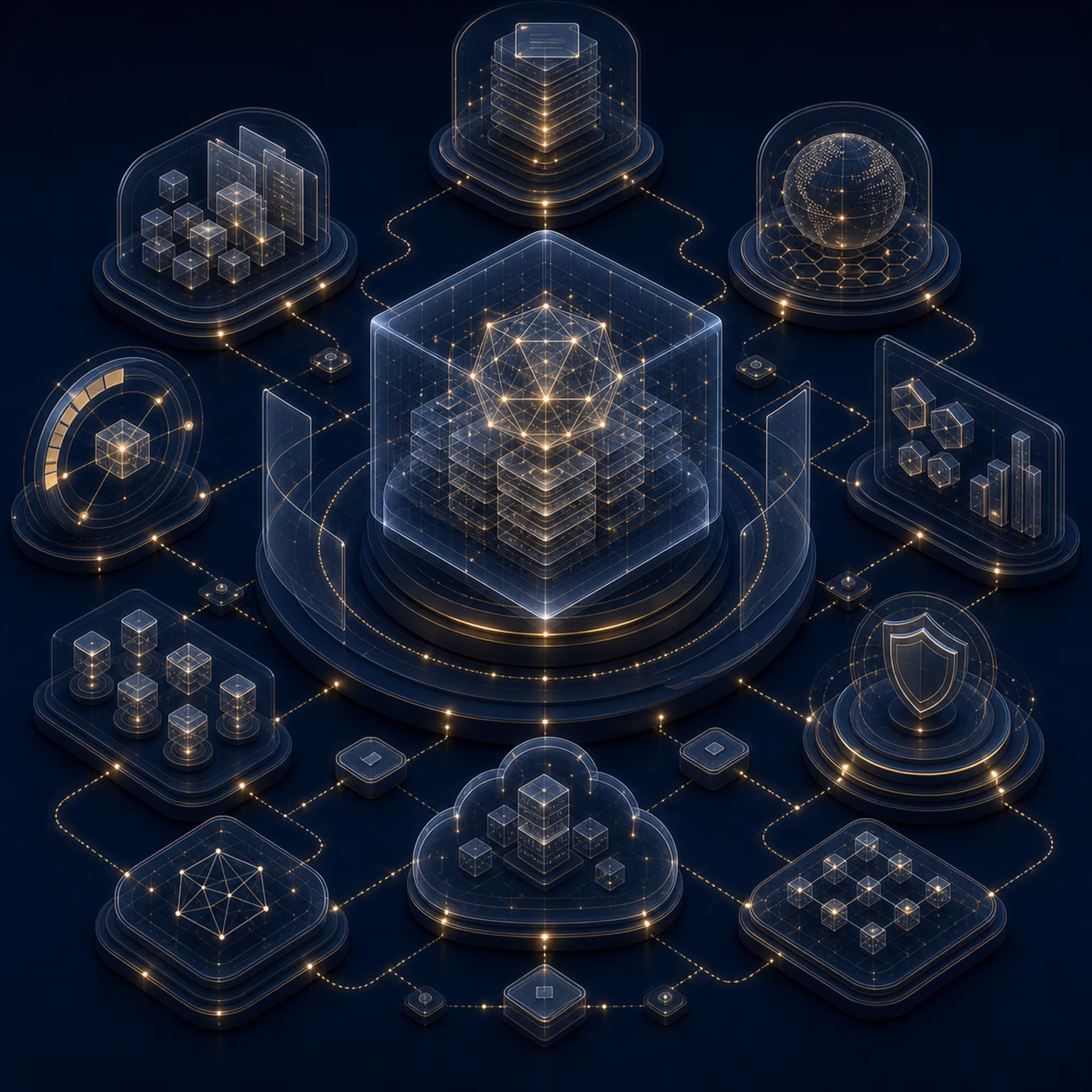Industry Language Models (DSLM) hero infographic slot