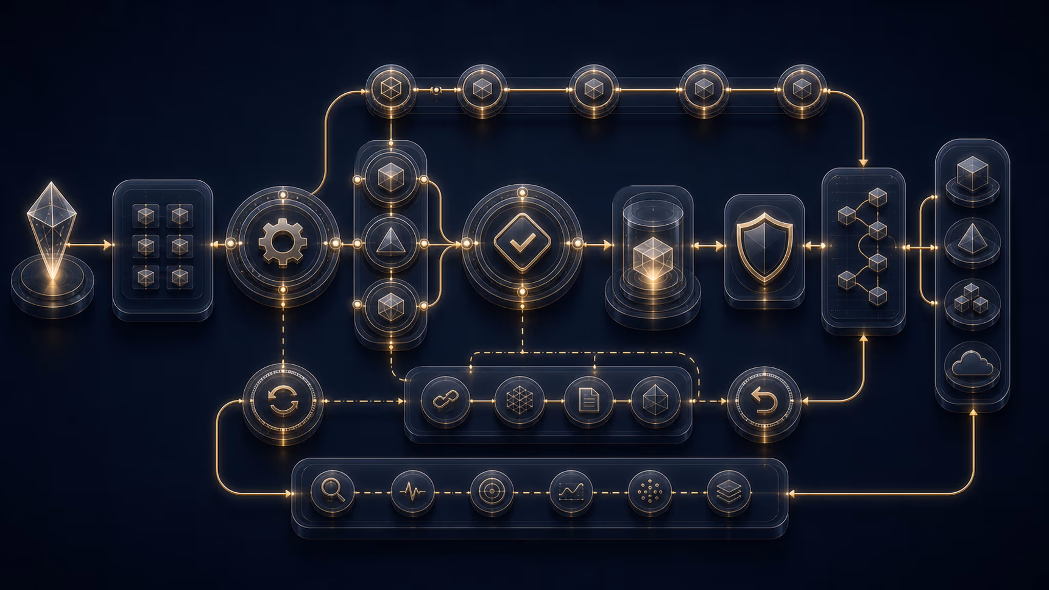 Capability card infographic for CI/CD & Process Automation