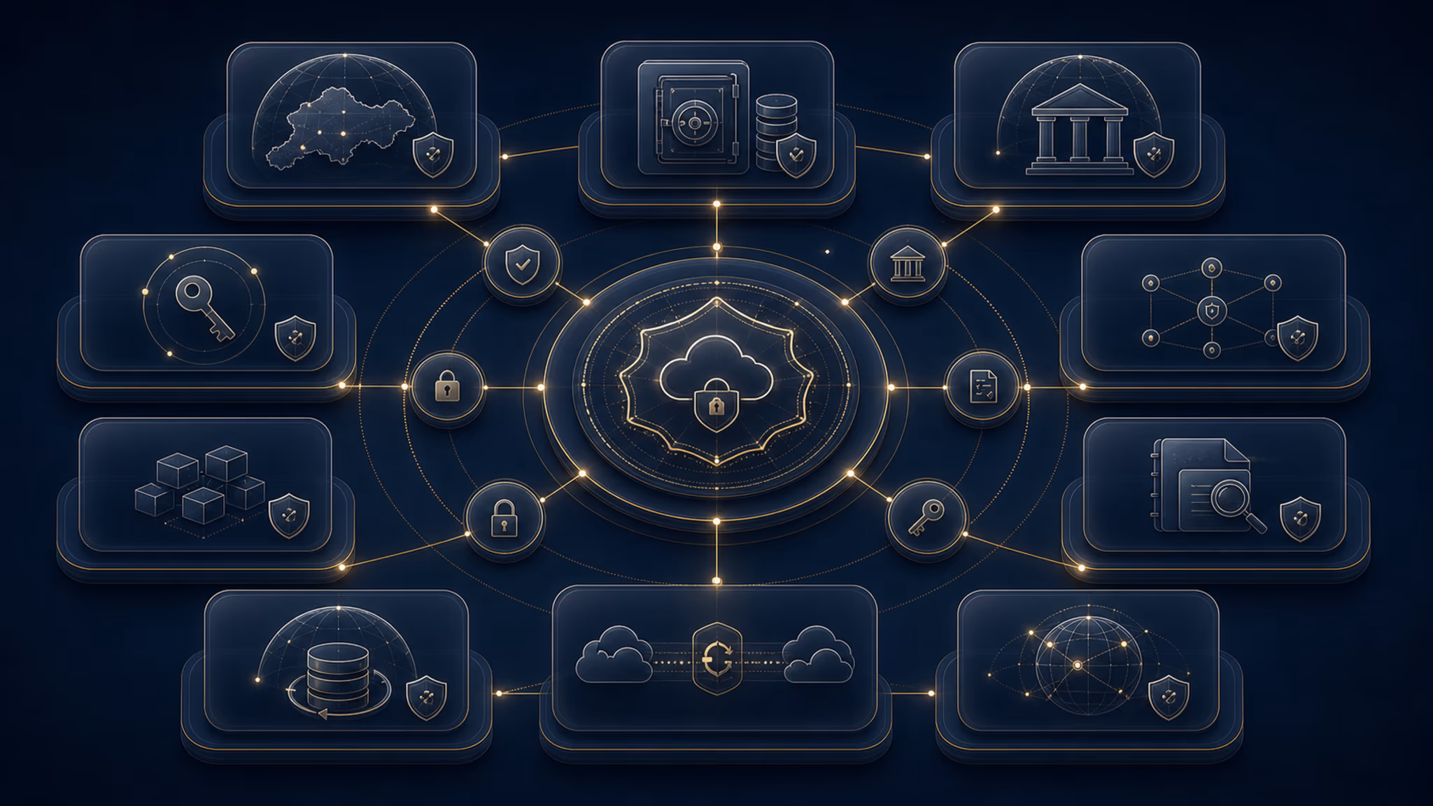 Capability card infographic for Sovereign Cloud & Data Residency