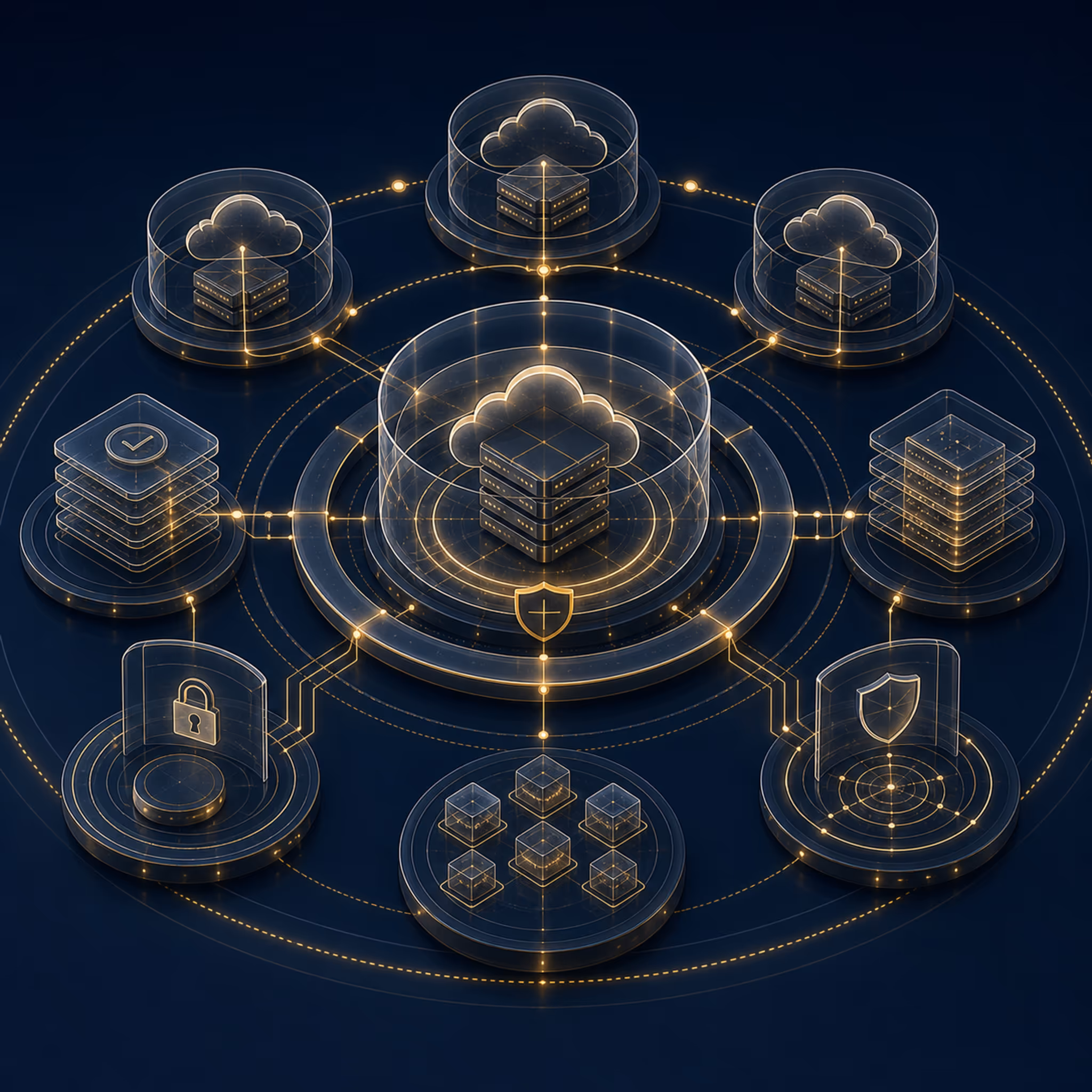Sovereign Cloud & Data Residency hero infographic slot