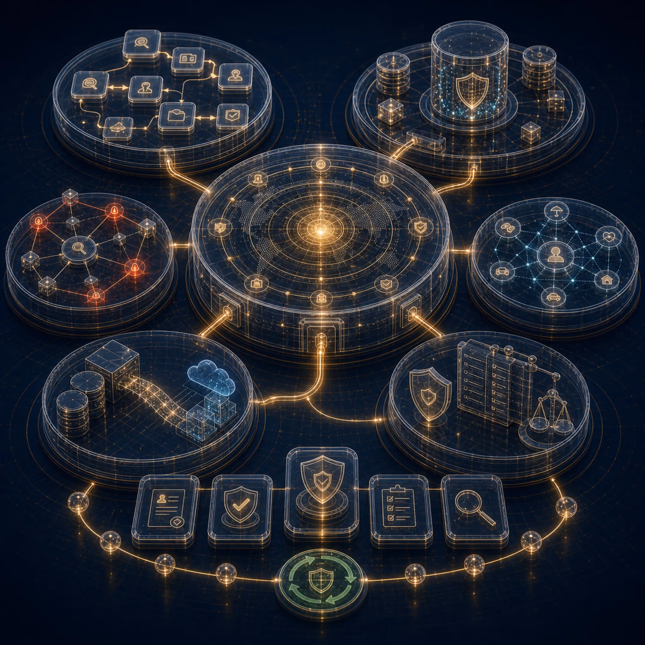 Insurance Sectoral solution infographic